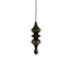 Light & Living Pendel Ø13x34 cm SIOTA mat bruin-brons