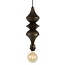 Light & Living Pendel Ø13x34 cm SIOTA mat bruin-brons