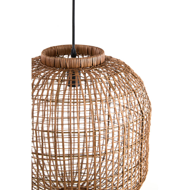 Light & Living Hanglamp Ø42x53,5 cm DORZAN rotan bruin