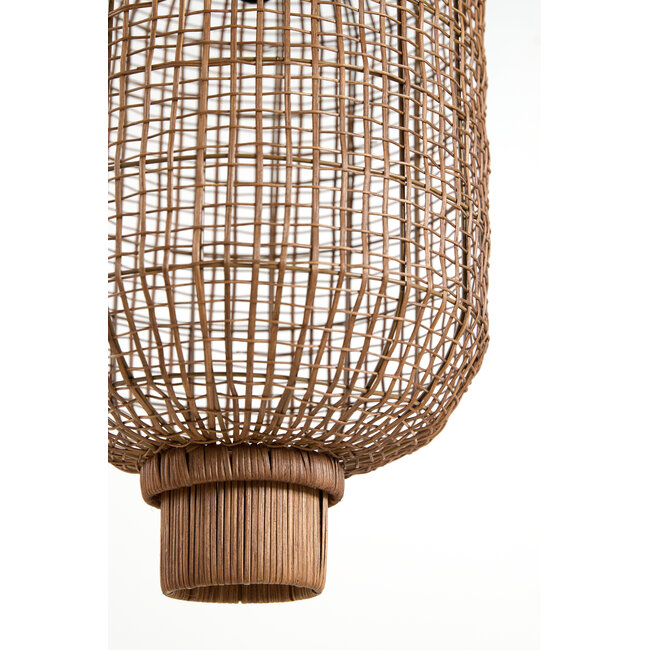 Light & Living Hanglamp Ø37x64,5 cm DORZAN rotan bruin