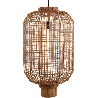 Light en Living Hanglamp Ø37x64,5 cm DORZAN rotan bruin