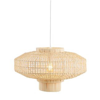 Light en Living Hanglamp Ø50x30 cm PALDOR rotan naturel