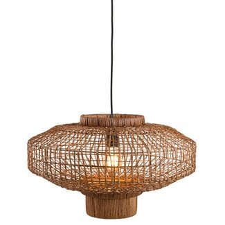 Light & Living Hanglamp Ø50x30 cm PALDOR rotan bruin