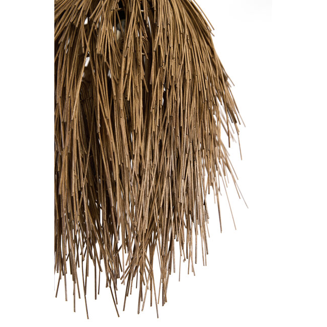 Light & Living Hanglamp Ø36x50 cm ARISCO rotan donker bruin