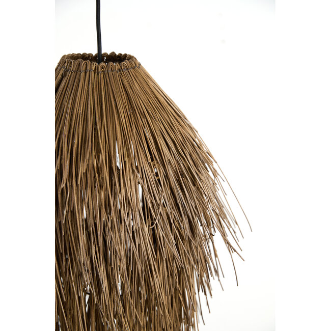 Light & Living Hanglamp Ø45x60 cm ARISCO rotan donker bruin