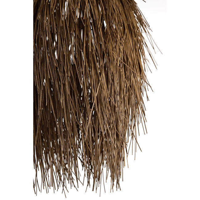 Light & Living Hanglamp Ø54x74 cm ARISCO rotan donker bruin