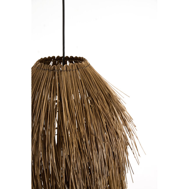 Light & Living Hanglamp Ø54x74 cm ARISCO rotan donker bruin