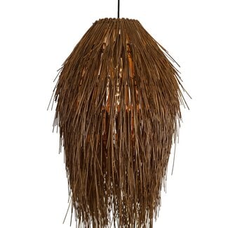 Light & Living Hanglamp Ø54x74 cm ARISCO rotan donker bruin