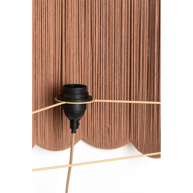 Light & Living Wandlamp 26,5x15x40 cm SIVA oud roze-terra