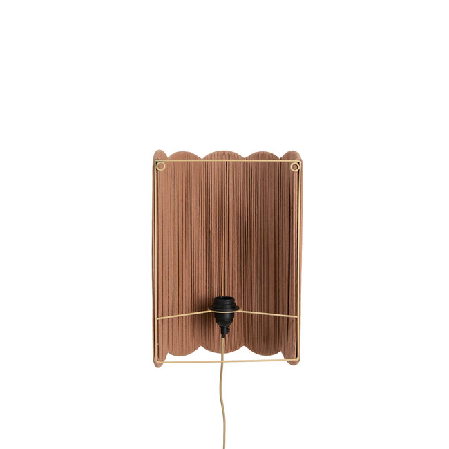 Light & Living Wandlamp 26,5x15x40 cm SIVA oud roze-terra