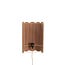 Light & Living Wandlamp 26,5x15x40 cm SIVA oud roze-terra