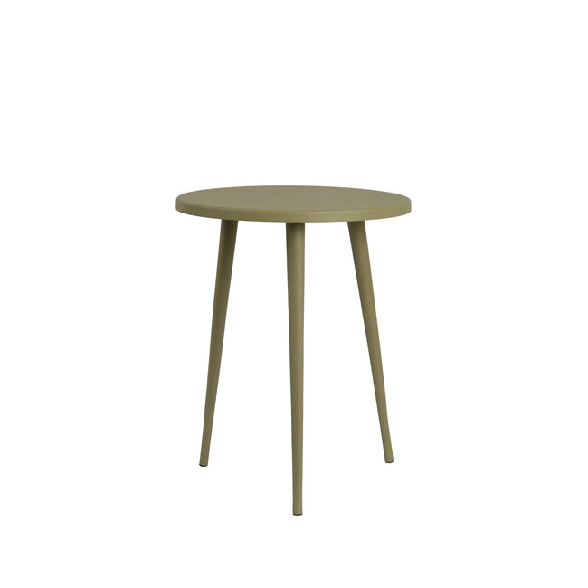 Light & Living Bijzettafel Ø40x50 cm DIMEKA olijf groen