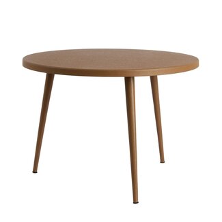 Light en Living Bijzettafel Ø60x43 cm DIMEKA terra-oranje
