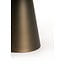 Light & Living Bijzettafel Ø58,5x37 cm JAY glans crème+mat bruin-brons
