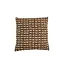 Light & Living Kussen 45x45 cm SONTRA donker bruin+taupe veren gevuld