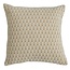 Light & Living Kussen 45x45 cm KASSEL beige+crème veren gevuld