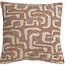 Light & Living Kussen 45x45 cm ALZEY terra+beige veren gevuld