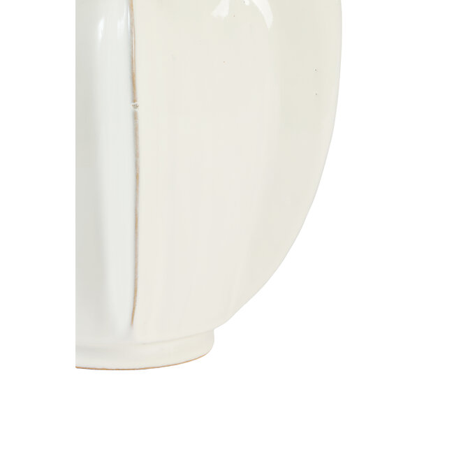 Light & Living Vaas deco Ø31x34 cm TOPITA keramiek wit