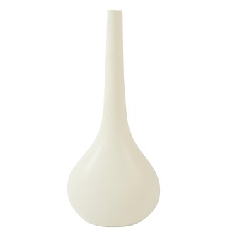 Light en Living Vaas deco 24,5x16,5x55 cm LINETA wit