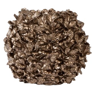 Light & Living Vaas deco 33,5x19x28,5 cm VELINA bruin-brons