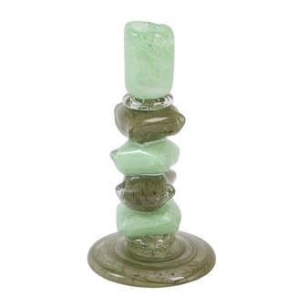 Light & Living Kandelaar Ø11,5x23 cm ESTINA mint+groen
