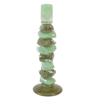 Light & Living Kandelaar Ø11,5x35 cm ESTINA mint+groen