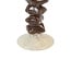 Light & Living Kandelaar Ø11,5x35 cm ESTINA crème+donker bruin