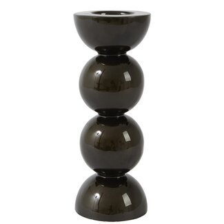 Light en Living Kandelaar Ø7,5x20,5 cm NYONS glans bruin-brons