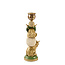 Light & Living Kandelaar 12x9,5x30,5 cm BULL goud+crème