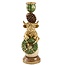 Light & Living Kandelaar Ø9,5x30,5 BULL cm goud+groen