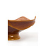 Light & Living Schaal op voet 36x33,5x14 cm SARAG keramiek oud roze+cognac