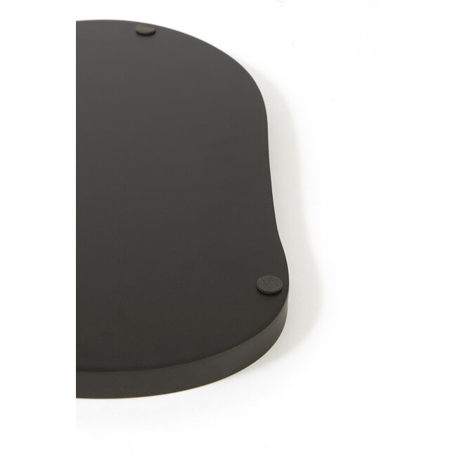 Light & Living Schaal Ø50x2 cm PEDRIO glans crème+mat bruin-brons