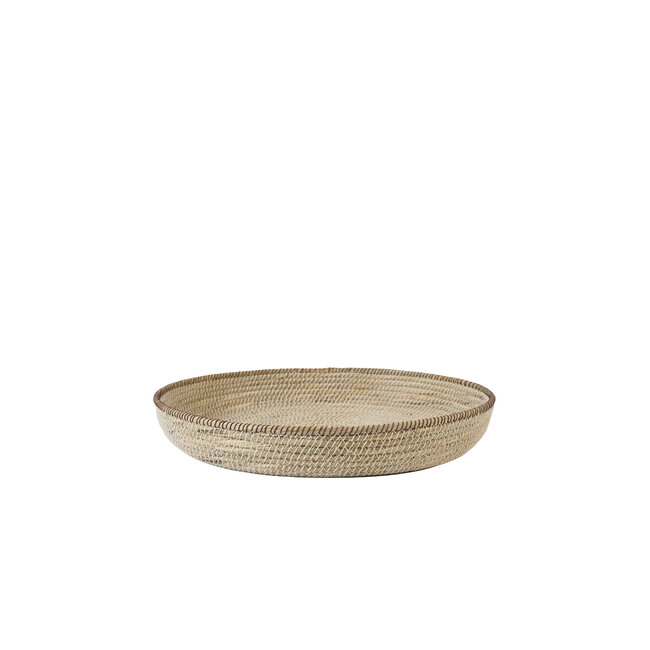 Light & Living Schaal/wandorn S/3 Ø25x3,5+Ø35x6+Ø45x7 cm BURICA zeegras nat