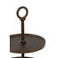 Light & Living Etagère 2 laags Ø24x37 cm LUTEK mat bruin-brons