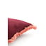 Light & Living Kussen 45x45 cm LIENA velvet bordeaux-licht roze