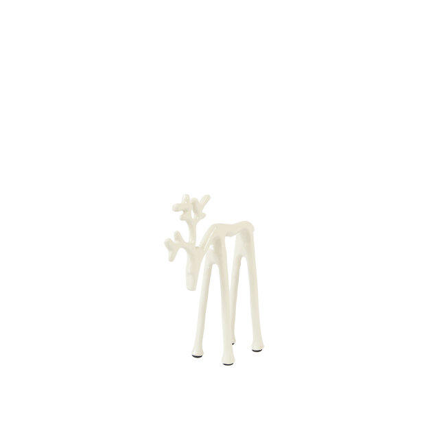 Light & Living Ornament 15x6x20 cm DEER mat crème