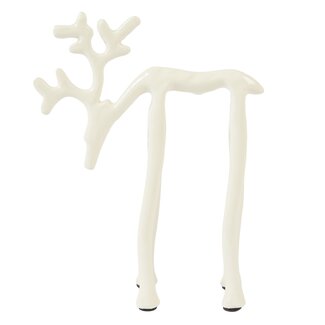Light en Living Ornament 15x6x20 cm DEER mat crème