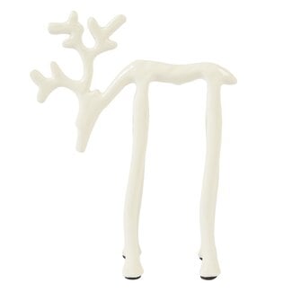 Light & Living Ornament 15x6x20 cm DEER mat crème