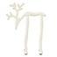 Light & Living Ornament 15x6x20 cm DEER mat crème