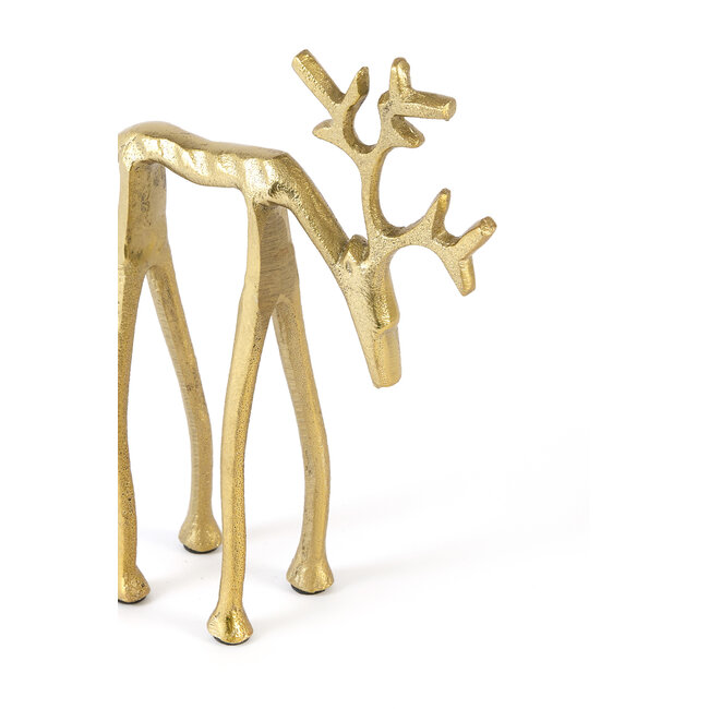 Light & Living Ornament 15x6x20 cm DEER goud