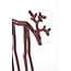 Light & Living Ornament 15x6x25 cm DEER glans bordeaux