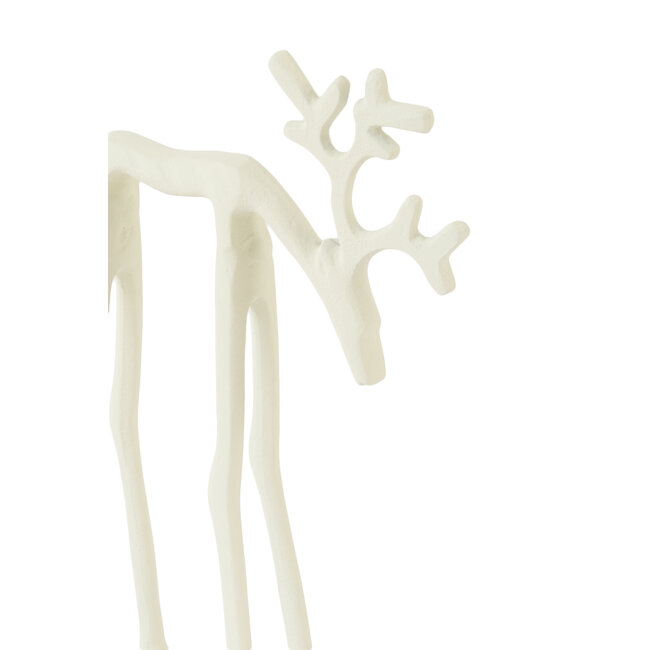 Light & Living Ornament 15x6x25 cm DEER mat crème