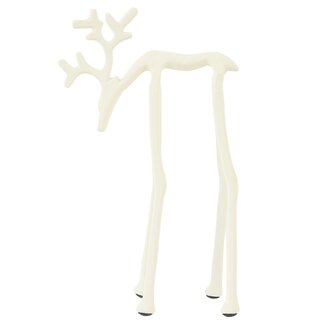 Light en Living Ornament 15x6x25 cm DEER mat crème