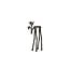 Light & Living Ornament 15x6x25 cm DEER glans bruin-brons