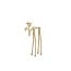 Light & Living Ornament 15x6x25 cm DEER glans zand