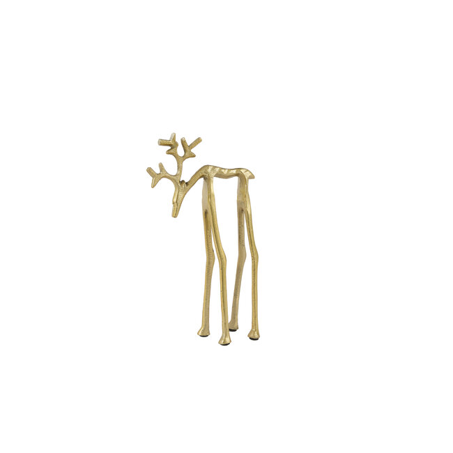 Light & Living Ornament 15x6x25 cm DEER goud