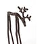 Light & Living Ornament 15x6x25 cm DEER glans aubergine