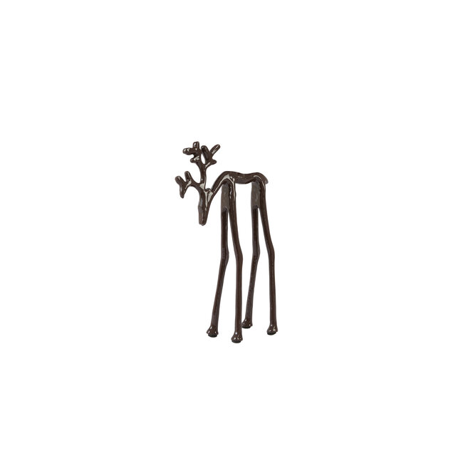 Light & Living Ornament 15x6x25 cm DEER glans aubergine