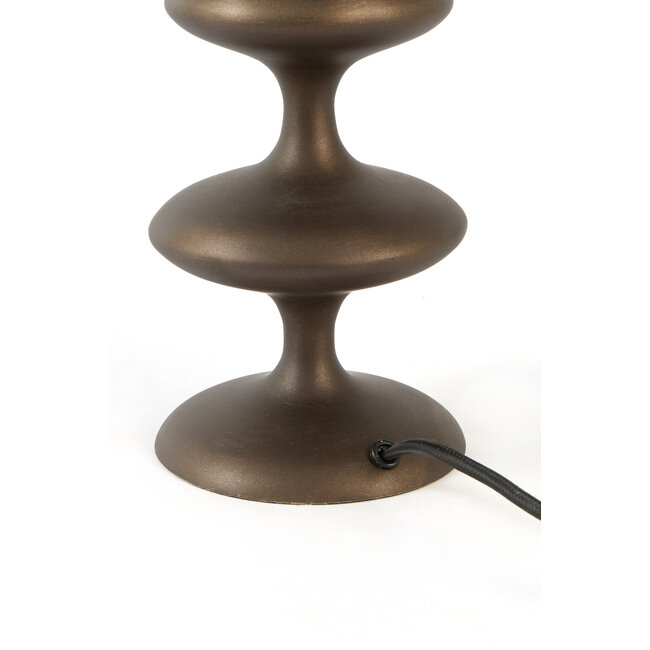 Light & Living Lampvoet Ø12x42 cm VIREEN mat bruin-brons