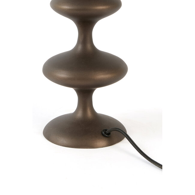 Light & Living Lampvoet Ø11x35 cm VIREEN mat bruin-brons